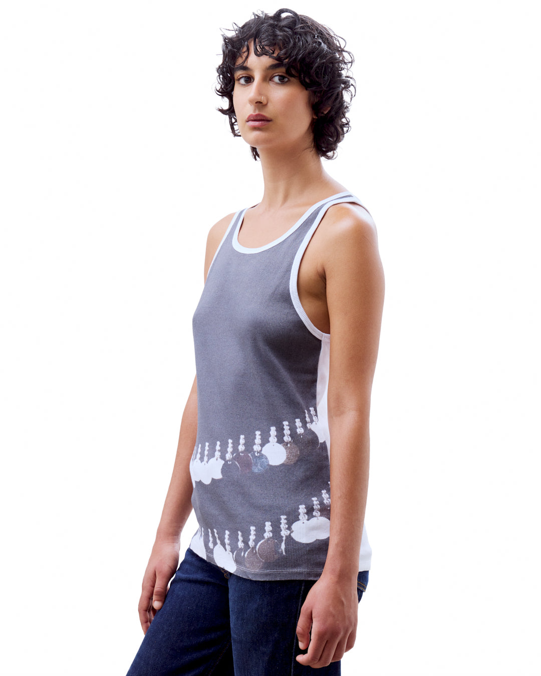 Coin-Print Tanktop